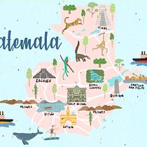Mi Proyecto del curso: Creación de mapas ilustrados: refleja la esencia de la ciudad. Traditional illustration, Infographics, Drawing, Digital Illustration, Artistic Drawing, and Digital Painting project by Silvana Caravantes - 08.16.2021