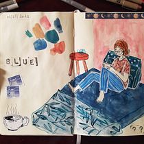 My project in Exploratory Sketchbook: Find Your Drawing Style course. Traditional illustration, Sketching, Creativit, Drawing, Watercolor Painting, Sketchbook, and Gouache Painting project by BENNI ASMA - 08.16.2021