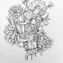 My project in Surrealistic Fineliner Illustration course Ein Projekt aus dem Bereich Traditionelle Illustration, Bleistiftzeichnung, Zeichnung, Realistische Zeichnung, Artistische Zeichnung und Illustration mit Tinte von Harsimran Sain - 17.08.2021