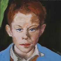 My project in Expressive Oil Portraiture: Explore the Alla Prima Technique course. Fine Arts, Painting, and Oil Painting project by miameutermans - 08.17.2021