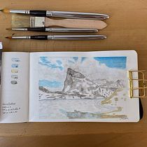 Il mio progetto del corso: Diario di viaggio ad acquerello. Traditional illustration, Watercolor Painting, Architectural Illustration, and Sketchbook project by luisa_pesenti1 - 08.17.2021
