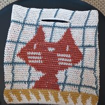 Meu projeto do curso: Tapestry: técnica de crochê para desenhar com linha. Accessor, Design, Pattern Design, Fiber Arts, DIY, and Crochet project by Helena Martinez - 08.17.2021