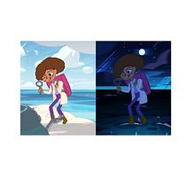 Mi Proyecto del curso: Diseño de personajes para animación con Photoshop. Animation, Character Design, and Character Animation project by Saraí Lima Robles - 08.14.2021
