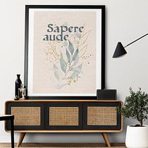 Sapere Aude caligrafía fundacional. Un projet de Calligraphie et Illustration traditionnelle de Mauricio Fuentez - 16.08.2021