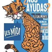 _Bases del Diseño Gráfico para Ilustradores_Proyecto-OCELOTE en Peligro de Extinción_. Design gráfico e Ilustração tradicional projeto de A Reza del Castillo - 18.08.2021