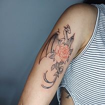 Mi Proyecto del curso: Cómo diseñar un tatuaje. Een project van Traditionele illustratie y  Tatoeageontwerp van Carlos Bueno Rodríguez - 18.08.2021