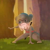 My project in Character Design: Illustrate an Expressive Creature course. Traditional illustration, Character Design, Drawing, and Digital Illustration project by poiyamozhips - 08.18.2021
