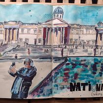 Mi Proyecto del curso: Sketching artístico en acuarela: atrévete a expresar tus ideas . Traditional illustration, Sketching, Creativit, Drawing, Watercolor Painting, and Sketchbook project by ELENA MUELAS TEROL - 08.18.2021