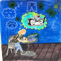 Mein Kursprojekt: Das Skizzenbuch als Erkundungsreise. Traditional illustration, Sketching, Creativit, Drawing, Sketchbook, Watercolor Painting, and Gouache Painting project by Silke Hütter - 08.18.2021