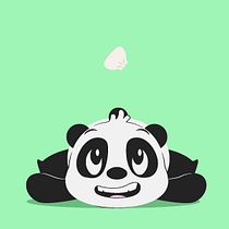 Hungry Panda - Vectorial Animation Frame by Frame. Animação, e Animação 2D projeto de Chetan Rokade - 08.11.2021