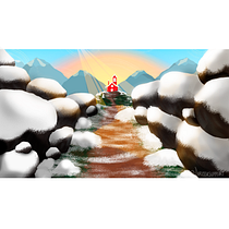 My course project: Digital Background Painting for Animation. Projekt z dziedziny Trad, c, jna ilustracja,  Animacja, Ilustracja c, frowa, Malarstwo c i frowe użytkownika Larissa Pinheiro Suppi - 07.08.2021