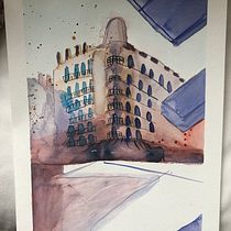 My project. Sketching, Drawing, Watercolor Painting, Architectural Illustration, Sketchbook & Ink Illustration project by dannyboy2021 - 08.18.2021
