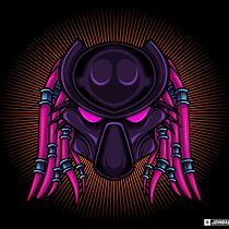 Pop Style Predator. Ilustração tradicional, Ilustração vetorial e Ilustração digital projeto de Johnrie Baslan - 16.04.2021