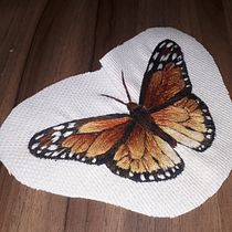 Meu projeto do curso: Técnicas de bordado realista. Traditional illustration, and Embroider project by Agnes Bernardes - 08.18.2021