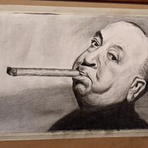 My project in Realistic Portraits Using Charcoal course. Traditional illustration, Fine Arts, Drawing, Portrait Drawing, and Realistic Drawing project by Jens Haarmann - 08.19.2021
