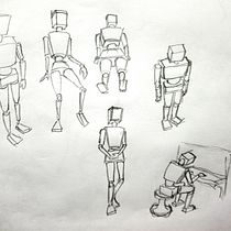 Basic Principles of Drawing People from Imagination - Preparatory Drawings. Traditional illustration, Fine Arts, Sketching, Pencil Drawing, Drawing, Artistic Drawing, and Figure Drawing project by Tania Melnyczuk - 08.19.2021