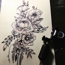 My project in Tattoo for Beginners course. Tattoo Design project by Szilvia Józsa - 12.16.2020