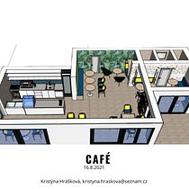 My project in Lighting Design for Interior Spaces course. Architecture, Interior Architecture, Lighting Design, and Digital Architecture project by Kristýna Hrášková - 08.19.2021