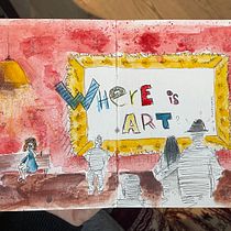 My project in Artistic Watercolor Sketching: Dare to Express Your Ideas course. Traditional illustration, Sketching, Creativit, Drawing, Watercolor Painting, and Sketchbook project by Maria Pranka - 09.22.2021
