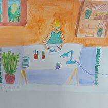 My project in Exploratory Sketchbook: Find Your Drawing Style course. Un proyecto de Ilustración tradicional, Bocetado, Creatividad, Dibujo, Pintura a la acuarela, Sketchbook y Pintura gouache de shiramir31 - 16.08.2021