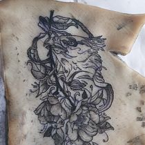 Mon projet du cours : Tatouage pour débutants. Tattoo Design project by annadepau - 08.19.2021