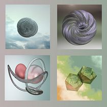 My project in 3D Design for Instagram with Cinema 4D course. 3D, Modelagem 3D, e 3D Design projeto de ann_k - 19.08.2021