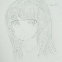 Mi Proyecto del curso: Chica . Traditional illustration, Character Design, Comic, Pencil Drawing, Drawing, and Manga project by Vianka - 08.20.2021