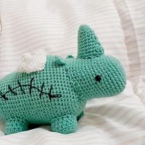 Rinobebe <3. Arts, Crafts, To, Design, Fiber Arts, DIY, Crochet, and Amigurumi project by Sonia Bertha Vargas Merino - 08.17.2021