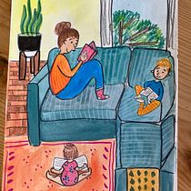 My project in Exploratory Sketchbook: Find Your Drawing Style course. Un proyecto de Ilustración tradicional, Bocetado, Creatividad, Dibujo, Pintura a la acuarela, Sketchbook y Pintura gouache de Jaclyn Marshall - 20.08.2021