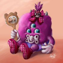 Mein Kursprojekt: Digitale Bemalung von Charakteren: Farbe und Licht. Ilustração tradicional, Design de personagens, Ilustração digital, e Pintura digital projeto de Christina Siffert - 20.08.2021