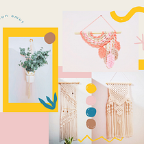 Mi Proyecto del curso: Técnicas de macramé circular. Een project van Craft,  Interieurdecoratie, Textiel y Macramé van yduran - 19.08.2021