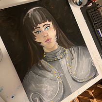 My project in Expressive Oil Portraiture: Explore the Alla Prima Technique course. Un projet de Beaux Arts, Peinture , et Peinture à l'huile de ryokokleiger - 21.08.2021