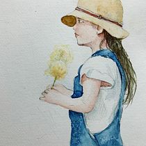 My project in Illustration and Character Development with Watercolor course. Un proyecto de Ilustración tradicional, Diseño de personajes, Pintura y Pintura a la acuarela de Nikita Liu - 21.08.2021