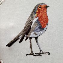 Mi Proyecto del curso: Pintar con hilo: técnicas de ilustración textil. Ilustração tradicional, Bordado, e Design têxtil projeto de Ana Laura Solis - 21.08.2021
