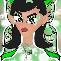 My project in Powerful Female Characters: Illustrating Confidence and Diversity course. Traditional illustration, Painting, Digital Illustration, Digital Drawing, and Digital Painting project by Bridgett Brown - 08.21.2021