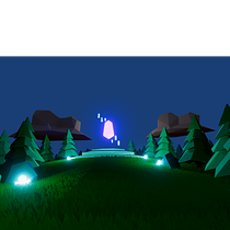 Mi Proyecto del curso: Modelado de escenarios low poly para videojuegos. 3D, 3D Modeling, and Video Games project by Miguel Ángel Nerio Morales - 08.16.2021
