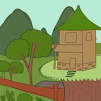 Mi Proyecto del curso: Pintura digital de fondos para animación. Projekt z dziedziny Trad, c, jna ilustracja,  Animacja, Ilustracja c, frowa, Malarstwo c i frowe użytkownika Jhosua Saavedra - 22.08.2021