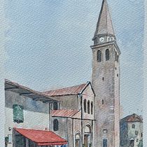 Mi Proyecto del curso: Dibujo arquitectónico con acuarela y tinta. Sketching, Drawing, Watercolor Painting, Architectural Illustration, Sketchbook & Ink Illustration project by Daniel Hernandez Ruiperez - 08.22.2021