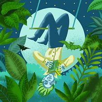 Mi Proyecto del curso: Ilustración digital con texturas en Photoshop. Un progetto di Illustrazione digitale e Illustrazione tradizionale di Alfredo Aguirre - 15.08.2021