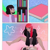 Mi Proyecto del curso: Ilustración digital con influencia manga Ein Projekt aus dem Bereich Traditionelle Illustration, Comic, Digitale Illustration, Stor, telling, Erzählung und Manga von Giovanna Paola Rodríguez Solís - 23.08.2021