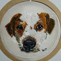 Mi Proyecto del curso: Needle painting para principiantes. Embroider, and Naturalistic Illustration project by Lucila Acosta - 08.20.2021