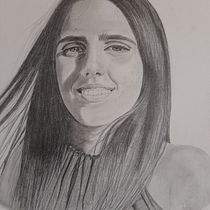 Mi Proyecto del curso: Retrato realista con lápiz de grafito. Traditional illustration, Fine Arts, Sketching, Pencil Drawing, Drawing, Portrait Drawing, Realistic Drawing, Artistic Drawing, and Figure Drawing project by Araceli - 08.23.2021