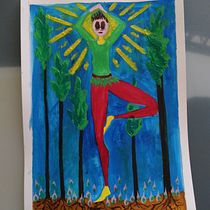 Mi Proyecto del curso: Ilustración con acrílico: crea universos mágicos. Traditional illustration, Painting, Creativit, Acr, and lic Painting project by Gaia Renace - 08.23.2021