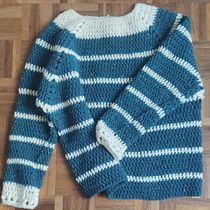 Mi Proyecto del curso:  Top-down: prendas a crochet de una sola pieza. Un progetto di Fashion design, Fiber Art, DIY e Uncinetto di Isabel Velado - 23.08.2021