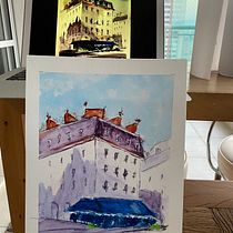 Meu projeto do curso: Desenho arquitetônico com aquarela e tinta. Sketching, Drawing, Watercolor Painting, Architectural Illustration, Sketchbook & Ink Illustration project by FABIO CARVALHO - 08.18.2021