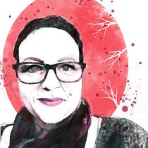 Autoretrato. Desenho, Ilustração digital, Desenho de retrato, e Desenho digital projeto de leni100 - 23.08.2021