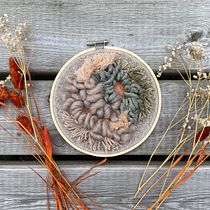 My project in Embroidered Tapestry Creation course. Un projet de Broderie , et Décoration de G. Beril Senturk - 23.08.2021