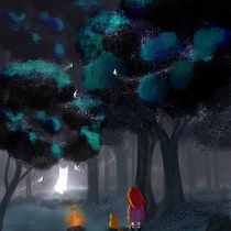 Meu projeto do curso: Procreate: técnicas de ilustração criativa. Un progetto di Illustrazione tradizionale, Illustrazione digitale e Disegno digitale di marcelamprado - 24.08.2021