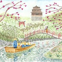 Passeio tranquilo. Un projet de Illustration traditionnelle, Dessin , et Aquarelle de Fabiana Tomaim de Oliveira - 19.08.2021