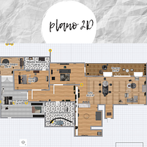 Mi Proyecto del curso: Diseño de interiores de principio a fin. Un projet de Architecture d'intérieur, Design d'intérieur , et Décoration d'intérieur de auramariadch - 24.08.2021